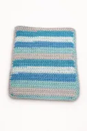 Dish Cloth Spring Blue Stripes