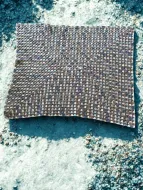 Blue and White, Gray Baby Blanket