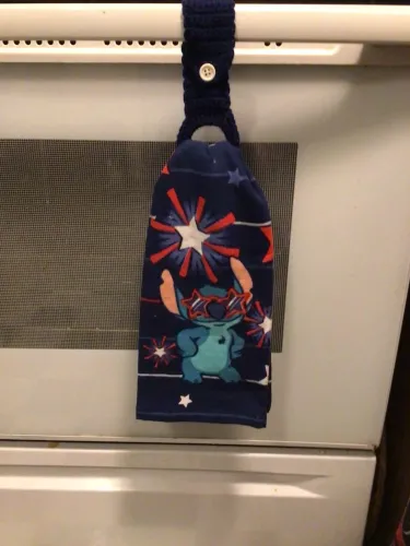 Patriotic Stich Kitchen towel 